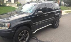 your bid on 2004 jeep grand cherokee freedom edition .it has 133500 miles the water pump ,belt ,oil seal and the oil was just change i only put synthetic oil so change every 6k its has tow package ..the exterior of the truck seen better day their couple