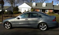2004 Mercedes-Benz C-Class
C230 Sport Sedan 4D | Mileage: 85,704
Gray-blue exterior. Black leather interior.
Excellent condition, well-kept, regularly maintained.
Extra set of snow tires.
Engine
? 4-Cyl, Supercharged
Transmission
? Automatic
Drivetrain
?