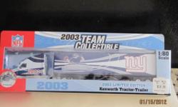 2004 New York Giants Team Collectible by Peterbilt New in box