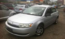 04 SATURN ION ONLY 49000 MILES MUST SEE
FOUR CYLINDERS 2.2 LITER BIG GAS SAVER
AUTO TRANNY
ALL POWER WINDOWS
POWER DOOR LOCKS
POWER MIRRORS
-NEW TIRES
-AIR CONDITION
-AIR BAGS
-CLEAN IN & OUT
-AND MUCH MORE
PLEASE CALL 646---209---9630