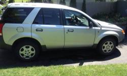 Selling my Saturn Vue. Front wheel drive automatic. I purchased the car when it has 50K on it. I put over 40K on the car and have had no problems. Maintenance done regularly (oil change, brakes,etc.).