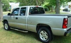 4wd Chevy Silverado, excellent condition, 108k, extended cab, grey roll-on bedliner (plastic one also available). Many new parts, well maintained.
This ad was posted with the eBay Classifieds mobile app.