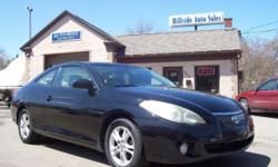A sleek and reliable Toyota that's looking forward to a summer cruise session!
New York State Inspected and Ready to Go.
Specifications:
- 2.4L 4-Cylinder Engine
- 4-Speed Automatic
- 20-29 MPG
- Power Seats, Mirrors, Locks and Doors
- Moon Roof & Heated