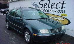 Low, Low Mileage Affordable Automatic Jetta.Payment as low as 191.51 per month with approved credit-tax and reg down. Ask about our Service Contracts which protect you up to 5 years-total 100k miles. Alarm, Rear Trunk Release,Cup Holder,Clock,Heated