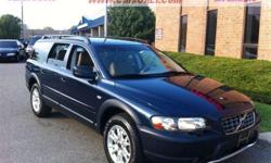 Febuary Snow Sale! Good Credit! Bad Credit! Apply for your next vehicle HERE! Don't miss out on these Deals! Please Visit us at our NEW LOCATION! 4475 Sunrise Highway Bohemia, NY! - 1-OWNER! CLEAN CARFAX! 2004 Volvo XC70 AWD WAgon, Blue with a Grey
