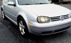 Very clean 2004 VW GTI,2 doors,silver clean exterior,No rust,Clean Black interior
167000 miles,well maintained and drive great,No lights,No issues,
Pioneer Navigation,touch screen,
4 cylinders,Turb,1.8 Liter
Automatic transmission
FWD
Traction