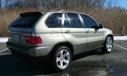 Condition: Used
Exterior color: olive silver
Interior color: Tan
Transmission: Automatic
Fule type: GAS
Engine: 6
Drivetrain: AWD
Vehicle title: Clear
Body type: Sport Utility
DESCRIPTION:
This is an excellent condition 2005 BMW X5. Very well maintained.