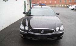 2005 Buick Lacrosse CXL Stock# 3511
3.8 Liter V6 SFI
Automatic Transmission
79240 Miles
20 City 29 Hwy EPA Gas Estimated Mileage
Black Onyx Exterior/ Black Leather Interior
Onstar, Leather, Heated Seats, Power Seat/ Cruise. Alloy
New Brakes Front and