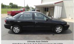 Only 86000 Original Miles on this 2005 Chevy Cavalier 4Dr Sedan with a 2.2 Liter 4 Cylinder rated 24 city - 34 highway mpg. Automatic transmission, air conditioning, cruise control, tilt wheel, daytime running lights, am / fm / iun dash single disc cd
