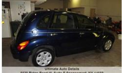 !!!! WOW !!!! Only 54000 Original Miles on this 2005 Chrysler PT Cruiser with a 2.4 Liter 4 Cylinder. Automatic transmission, air conditioning, power windows, dual outside mirrors, tilt wheel, tachometer, visor vanity mirrors, tinted glass, interval