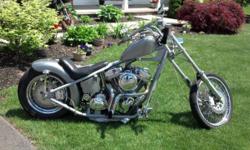 Selling my 2005 Custom Chopper. It is a "Create A Custom" frame. Revtech 100 with a Revtech 6 speed transmission a 3 inch BDL open primary. Starts right up and runs good. I also have a fat bob split tank and miscellaneous parts. New clutch with a few
