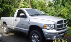 For sale is a beautiful and clean 2005 Dodge Ram 2500 Laramie Diesel Pick Up truck with 103,000 miles. This truck has 5.9L Cummins Turbo Diesel Engine with a 8 ft bed. It has 4WD, heated leather seats, power steering, anti-lock brakes, 5' Turbo back