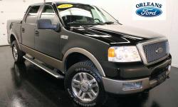 ***4X4***, ***CLEAN CAR FAX***, ***MOONROOF***, ***ONE OWNER***, ***SUPERCREW***, and **LARIAT***. Crew Cab! Tried and True workhorse! Don't miss out on owning this robust 2005 Ford F-150. New Car Test Drive said it ""...delivers a combination of style,