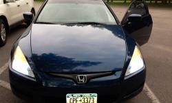 Up for Sale is My Fully Loaded 2005 Honda Accord EX-L V6 Coupe Automatic Transmission With Navigation System, Sun Roof, Clean Leather interior, Power Seats, Power Windows, Power Mirrors 125k (Highway Miles back and forth To Work), Clean Title & Carfax on