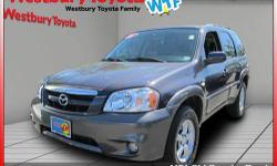 Every time you get behind the wheel of this Certified 2005 Mazda Tribute, you'll be so happy you took it home from Westbury Toyota. This Tribute has 64,483 miles, and it has plenty more to go with you behind the wheel. It comes with a free CarFax Vehicle
