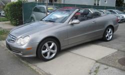 Royal Motors is happy to present this 2005 Mercedes Benz CLK-320 Convertible. We'll have you wishing your commute never ends! The Rich Gray Exterior and the Black Leather Interior finish gives this Mercedes a sleek and sophisticated look. Drive this