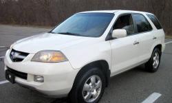 2006 ACURA MDX 108K MILES AUTO TRANS ALL POWER FULLY LOADED LEATHER SUNROOF NEW TIRES AM FM STEREO CD PLAYER AIRBAGS XM RADIO 3RD ROW SEATS AMAZING CONDITION TAKE THIS ONE HOME TODAY ***EVERYONE APPROVED ON FINANCING DEALS***
For additional information,