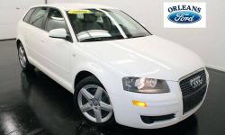 *** A3 ***, *** EXTRA CLEAN***, ***2.OT***, ***6 SPEED MANUAL***, ***HATCHBACK***, and ***SERVICED AND READY***. Turbocharged! This car sparkles! How do you beat the price at the pump? Just try this this gas-saving 2006 Audi A3 on for size, that's how. A