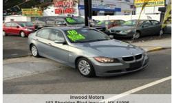 INWOODMOTORS.COM
2006 BMW 325I IN GREAT CONDITION WITH 106K MILES THIS CAR RUNS EXCELLENT AND NEEDS NOTHING AT ALL IT COMES FULLY LOADED COME TEST DRIVE THIS BEAUTY TODAY HURRY AT ONLY $9995 IT WONT LAST!!
IF INTERESTED IN THIS VEHICLE PLEASE FEEL FREE TO