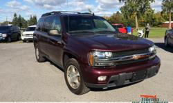 2006 CHEVROLET TRAILBLAZER EXT LS
97k MILES, 4.2L, 4 DR, 4WD, V8
CLEAN, WELL MAINTAINED CAR
FLORIDA FINE CARS & TRUCKS
WE ALSO BUY CARS, TRUCKS, & SUVS
LOCATION 1:
315-788-2332
420 EASTERN BVLD
WATERTOWN, NY 13601
LOCATION 2:
315-788-2333
22415 US RT 11