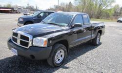 Up for sale this 2 owner Carfax certified no issue 2006 Dodge Dakota ST equipped with dodges fuel efficient Magnum V6 with rare 6 speed manual transmission, with shift on the fly four wheel drive, factory CD player, sliding rear window, tonneau cover,