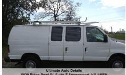 Prior fleet vehicle so was well maintained. 2006 Ford E-250 Cargo Van with a 5.4 Liter -V8-. Automatic transmission, air conditioning, tilt wheel, camper style mirrors, am / fm / radio. interval wipers, tinted glass, clock, cargo light, cargo area floor