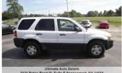 Prior fleet vehicle so was well maintained. 2006 Ford Escape 4Dr - 2 Wheel Drive with a 2.3 Liter 4 Cylinder for great gas mileage. Automatic transmission, air conditioning, power windows, mirrors, locks, keyless entry, cruise control tilt wheel, am / fm