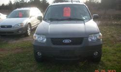 2006 Ford Escape XLT V-6 4X4 SUV in real nice condition and gets good gas mileage compared to most SUV's in the same class. Loaded up with all the Power options including a power sliding sunroof and a 6 disc CD changer. Nice solid SUV with only 110000