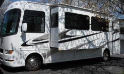 This is a beautiful, mint condition motor home we purchased new and has always been stored inside. It has always been very well taken care of. Never been out in winter. It is great condition inside and out. Always had oil changed at 3000 miles. Pictures