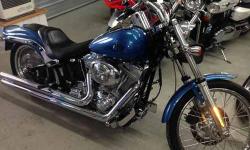 2006
Harley Davidson
FXST
Blue
25317 mi
1440cc
Detachable Backrest & 2 up Seat, Cobra Exhaust, Lots of Chrome
T-Bar Handlebars
Call our staff today at: 315-788-6900
http://smmotorsportsny.com/sandmmotorsports/bikes.htm