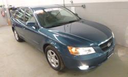 Sonata GLS V6, 4D Sedan, 3.3L V6 DOHC 24V, 5-Speed Automatic with Overdrive and Shiftronic, FWD, Cloth, and CLEAN VEHICLE HISTORY....NO ACCIDENTS!. Creampuff! This gorgeous 2006 Hyundai Sonata is not going to disappoint. There you have it, short and