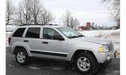 2006 Jeep Grand Cherokee Laredo 4WD
75,900 miles, excellent condition. V6 3.7L Automatic Transmission
Traction Control, Stability Control, Dual Air bags, Privacy Glass, CD, Power Doors/Windows/D. Seat, Tow package, roof rack.