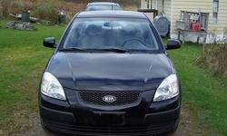 hello im selling a 2006 kia rio LX 4 cyl, automatic, 4door, with 138k miles, its has p/s p/b tilt, air/ heat, power windows, PDL, power mirrors, cloth interior,
and keyless entry..... jet black with beige interior.... 30 plus miles per gallon... HIGH