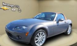 Want to know the secret ingredient to this 2006 Mazda MX-5 Miata? This MX-5 Miata has traveled 10646 miles, and is ready for you to drive it for many more. Stop by the showroom for a test drive; your dream car is waiting!
Our Location is: Chevrolet 112 -