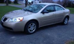 FOR SALE: 2006 Pontiac G6
Great car for a super price! The car has been completely gone over - ready to pass New York State Inspection.
133,000 miles
V6 engine
See the pictures - the car looks as good as it runs!!
We are a small dealership - we have