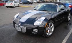 Black Knight! All the right ingredients! Pontiac has outdone itself with this good-looking 2006 Pontiac Solstice. It just doesn't get any better at this price! J.D. Power and Associates gave the 2006 Solstice 4 out of 5 Power Circles for Overall