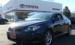 2006 SCION Tc.4CYL.FWD. AUTOMATIC, METALIC BLUE, CHARCOAL INTERIOR, ALLOY WHEELS. FINANCING AVAILABLE. CALL US TODAY TO SCHEDULE YOUR TEST DRIVE. 877-280-7018.
Our Location is: Interstate Toyota Scion - 411 Route 59, Monsey, NY, 10952
Disclaimer: All
