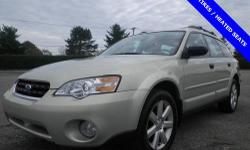Outback 2.5i, 4D Station Wagon, AWD, 100% SAFETY INSPECTED, 4 NEW TIRES, FULL ALIGNMENT, HEATED SEATS, NEW ENGINE OIL FILTER, NEW WIPER BLADES, ONE OWNER, and SERVICE RECORDS AVAILABLE. If you want an amazing deal on an amazing wagon that will keep you