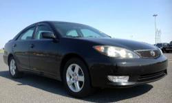 WOW! GREAT CONDITION CAMRY SE HERE! BLACK ON BLACK! CLEAN CARFAX! 4 CYL! ADULT DRIVEN BY A NON SMOKER! ALLOY WHEELS! SUNROOF! POWER DRIVERS SEAT! POWER WINDOWS, LOCKS, AND MIRRORS! STEERING WHEEL CONTROLS! SPORT STEERING WHEEL! FOGLAMPS! AM FM TAPE CD!