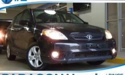 AWD. Classy Black! Your lucky day! No accidents! All original panels!**NO BAIT AND SWITCH FEES! Be the talk of the town when you roll down the street in this attractive-looking 2006 Toyota Matrix. Have one less thing on your mind with this trouble-free