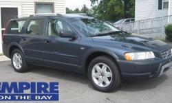 This Volvo XC70 is one that you really need to take out for a test drive to appreciate. Rest assured knowing that this Volvo XC70 has the low miles that you have been searching for with only 66,000 on the odometer. The interior of this beautiful Volvo