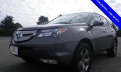 MDX Sport, 4D Sport Utility, 5-Speed Automatic, AWD, 1 OWNER CLEAN AUTOCHECK, 100% SAFETY INSPECTED, HEATED SEATS, MOON ROOF, NAVIGATION SYSTEM, REAR CAMERA SENSOR, SERVICE RECORDS AVAILABLE, and XM RADIO / DVD PLAYER. Confused about which vehicle to buy?