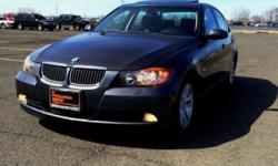 Super Clean 2007 BMW 328 Xi ,Sedan,1 owner car only,AWD,mint condition,Gray exterior with black leather interior,195K miles,Well maintained and drive like brand new,service always on time,Exterior and Interior in excellent condition,no dents,no