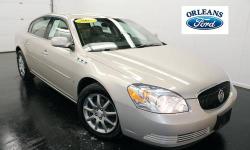 ***CARFAX ONE OWNER***, ***CXL***, ***FINANCE HERE***, ***LOW MILES***, and ***WARRANTY***. All the right ingredients! Indulge your senses! If you've been thirsting for just the right 2007 Buick Lucerne, well stop your search right here. This is the