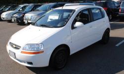 Super gas saver! Talk about MPG! If you want an amazing deal on an amazing car that will not break your pocket book, then take a look at this gas-saving 2007 Chevrolet Aveo5. This Aveo5's engine never skips a beat. It's nice being able to slip that key
