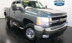 *** LT PACKAGE***, ***6.6L DURAMAX DIESEL***, ***CLEAN CAR FAX***, ***EXTENDED CAB***, ***EXTRA CLEAN***, ***ONE OWNER***, and ***WELL MAINTAINED***. Here at Orleans Ford Mercury Inc, we try to make the purchase process as easy and hassle free as