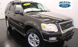 ***CLEAN CAR FAX***, ***EXTRA CLEAN***, ***WARRANTY***, and ***XLT APPEARANCE PKG***. Best color! Your lucky day! Be the talk of the town when you roll down the street in this superb-looking 2007 Ford Explorer. The quality of this terrific Explorer is