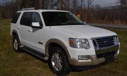 Stock #A8660. 2007 Ford Explorer 'Eddie Bauer' Edition 4X4 SUV!! Power Sunroof, 3rd Row Seating, Advancetrac w/RSC, 17 Alloy Wheels, Tinted Glass, Traction Control, AM/FM/CD, Air Conditioning, and Auto-Dim Rear View Mirror!!
Our Location is: Rhinebeck