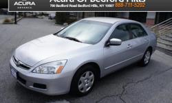 Take a look at this 2007 Honda Accord LX. With a safety rating of 4 out of 5 stars, everyone can feel safe. With anti-lock brakes, you can make safe emergency stops. Fold down the rear seat and make moving less stressful. Want to learn more? Call today