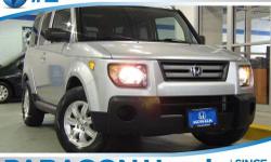Honda Certified and AWD. Spotless One-Owner! 5spd! Only one owner, mint with no accidents!**NO BAIT AND SWITCH FEES! Who could say no to a truly wonderful SUV like this charming-looking 2007 Honda Element? Climb into this superb one-owner Element and you